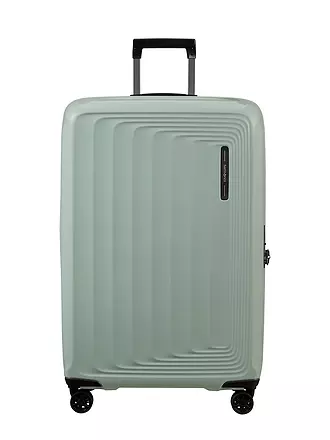 SAMSONITE | Trolley NUON SPINNER 75cm espandibile matt quartz | hellgrau